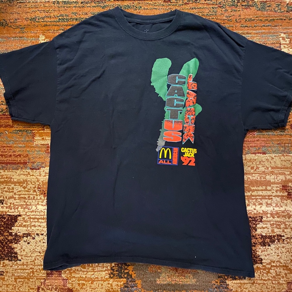 Travis Scott McDonald’s Tshirt “All American”